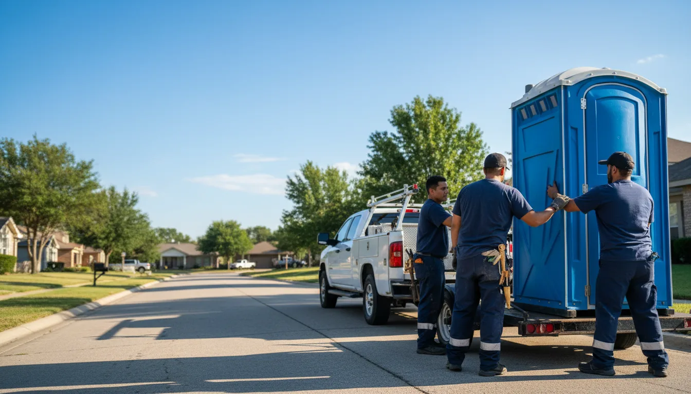 Portable Toilet Rental in Bay City, TX near me